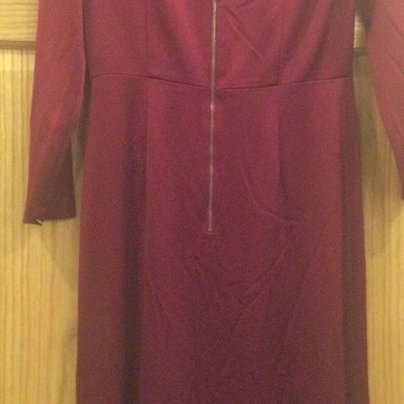 Alice + Olivia long Dress Bordeaux - Picture 9 of 14